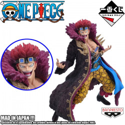  ONE PIECE statue Eustass Captain Kid Ichiban Kuji Banpresto