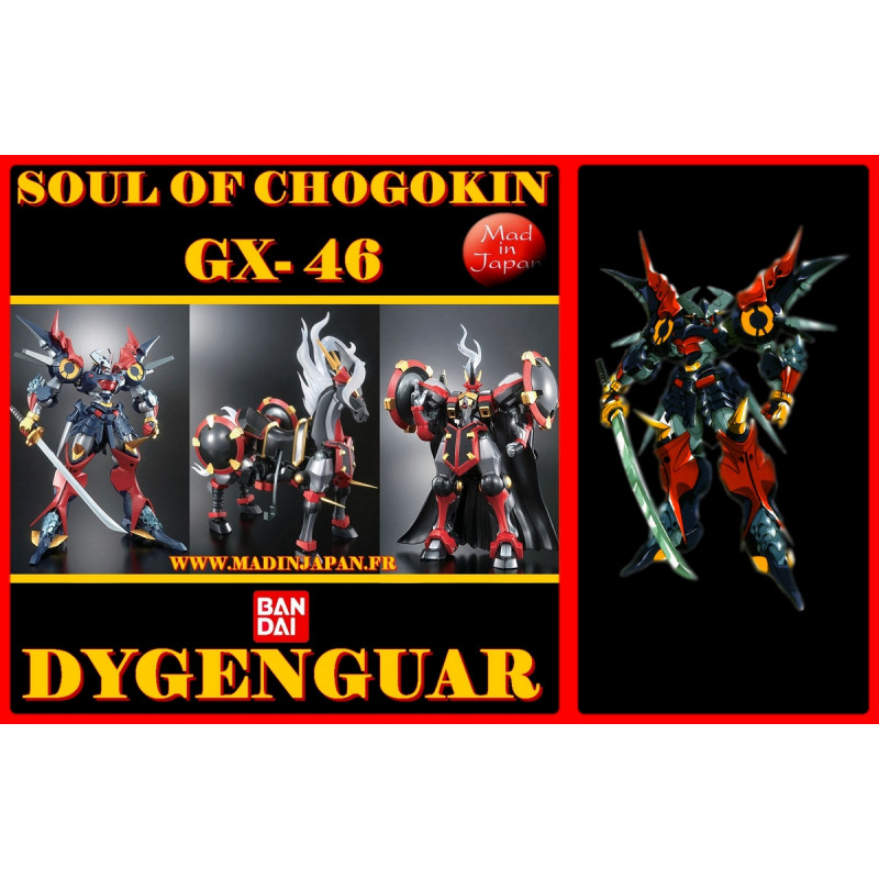 Soul Of Chogokin GX-46 Dygenguar & Aussenseiter