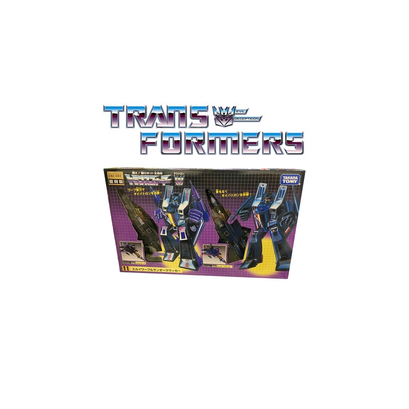 TRANSFORMERS Encore 11 Skywarp & Thundercracker Takara Tomy