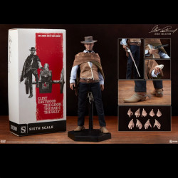 Le Bon, la Brute et le Truand Figurine Clint Eastwood Legacy Collection The Man With No Name Sideshow