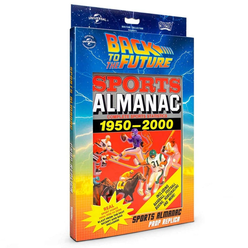 Retour vers le futur Lego Sports Almanach Mauritius