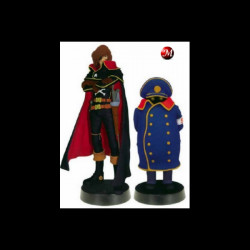 ALBATOR 84 statue Albator & Controleur Galaxy Express 999 (Pack de 2 statues)