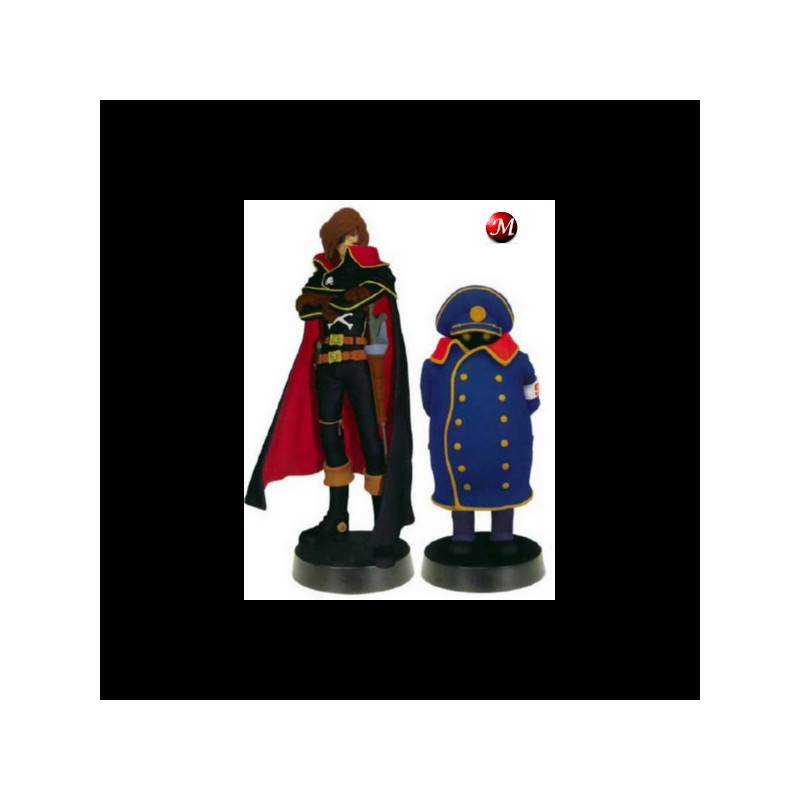 ALBATOR 84 statue Albator & Controleur Galaxy Express 999 (Pack de 2 statues)