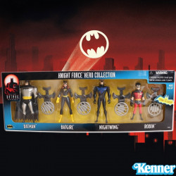 BATMAN The Animated Coffret Knight Force Hero Collection Kenner