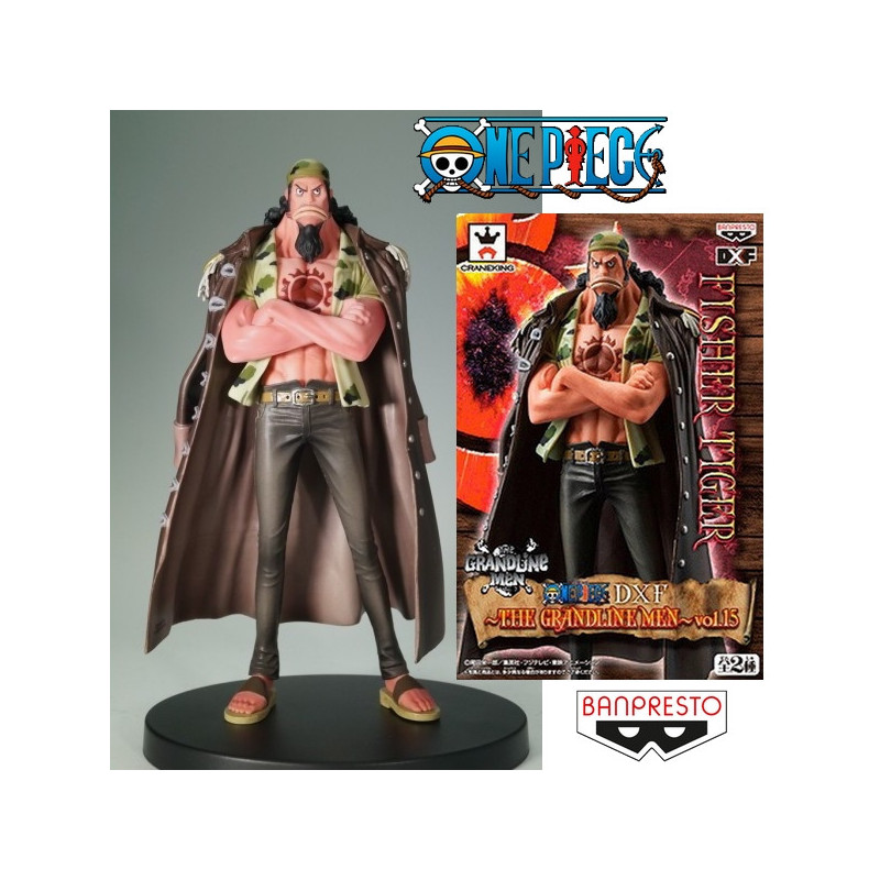 ONE PIECE Banpresto Figurine DXF Fisher Tiger