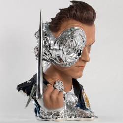 TERMINATOR 2 Réplique Masque T-1000 Deluxe Edition PureArts