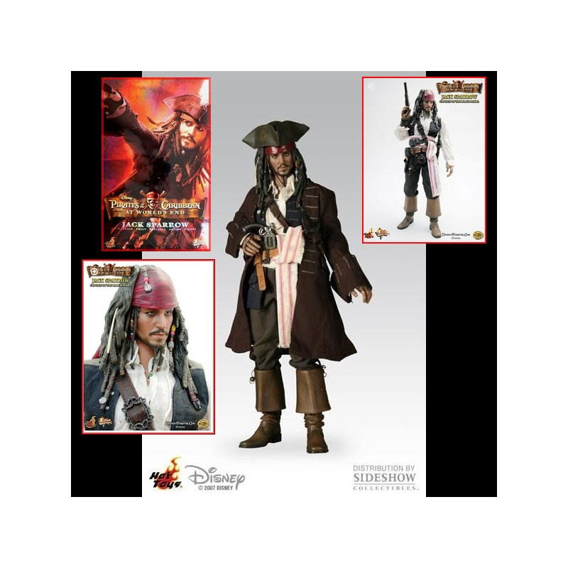 Pirates des Caraïbes At World's End Hot Toys Jack Sparrow