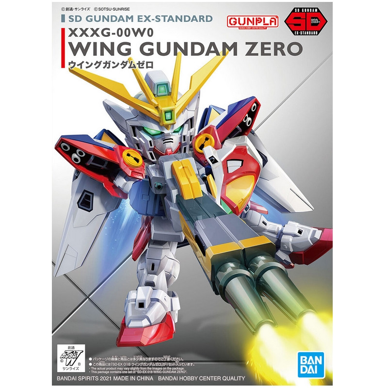 GUNDAM SD Wing Gundam Zero EX-STANDARD Bandai Gunpla