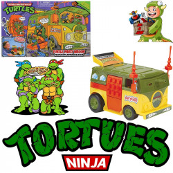 TORTUES NINJA Classic Turtle Party Wagon Playmates