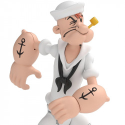 Figurine Popeye White Suit Version Boss Fight Studio Popeye