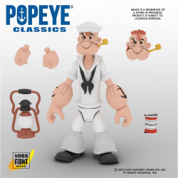 Figurine Popeye White Suit Version Boss Fight Studio Popeye