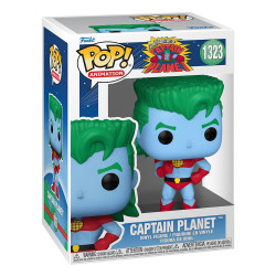 Figurine Capitaine Planète POP! Animation Vinyl Funko Capitaine Planète