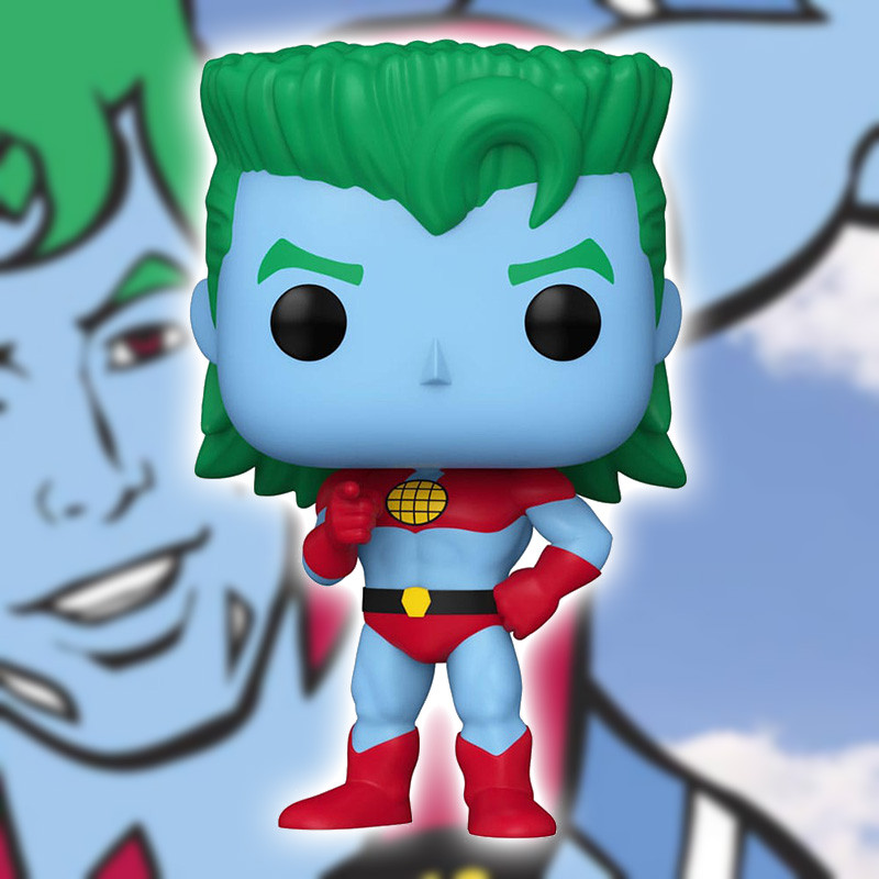 Figurine Capitaine Planète POP! Animation Vinyl Funko Capitaine Planète