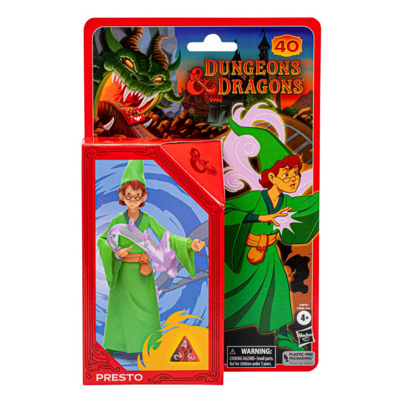 DONJONS ET DRAGONS Figurine Presto Cartoon Classics Hasbro