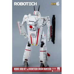 Figurine Robo-Dou VF-1J Veritech Rick Hunter ThreeZero Robotech