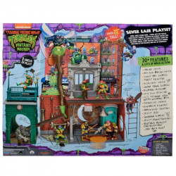 TORTUES NINJA Playset Mutant Mayhem Sewer Lair Playmates