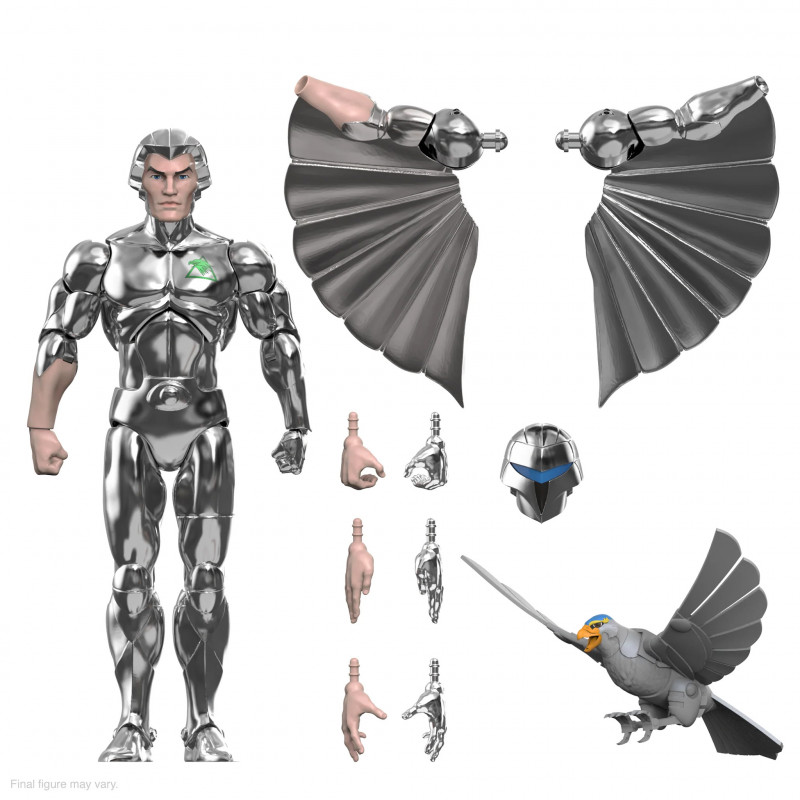 Figurine Ultimates Quicksilver Toy Version Super7 Silverhawks