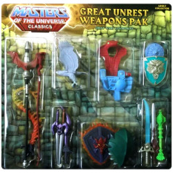 Maitres de l'Univers Classics Weapons Pack Great Unrest