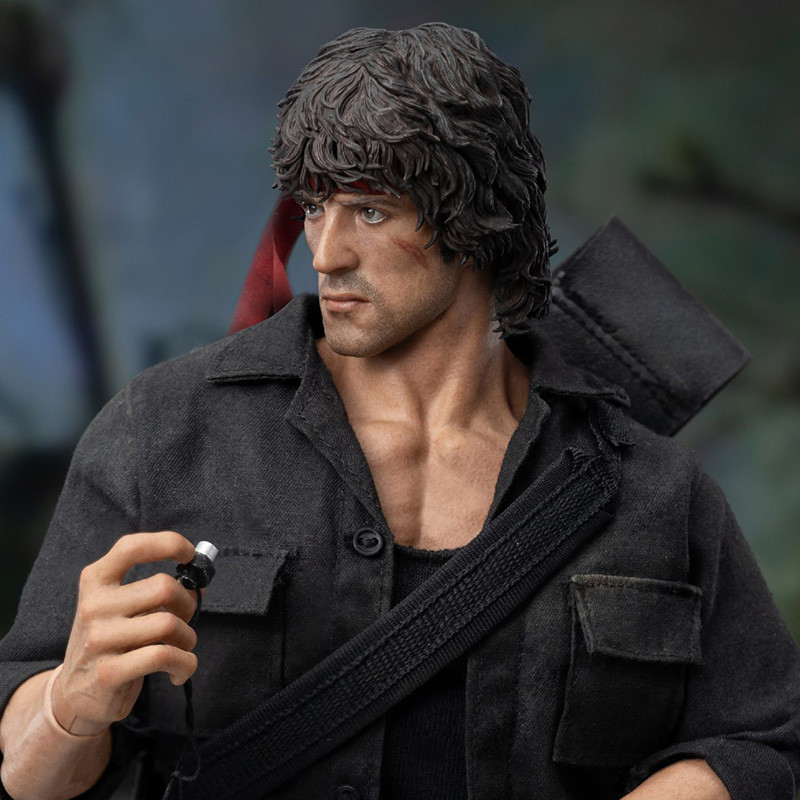 Threezero Rambo I Figurine 1/6 John Rambo 30 cm : : Jeux et Jouets