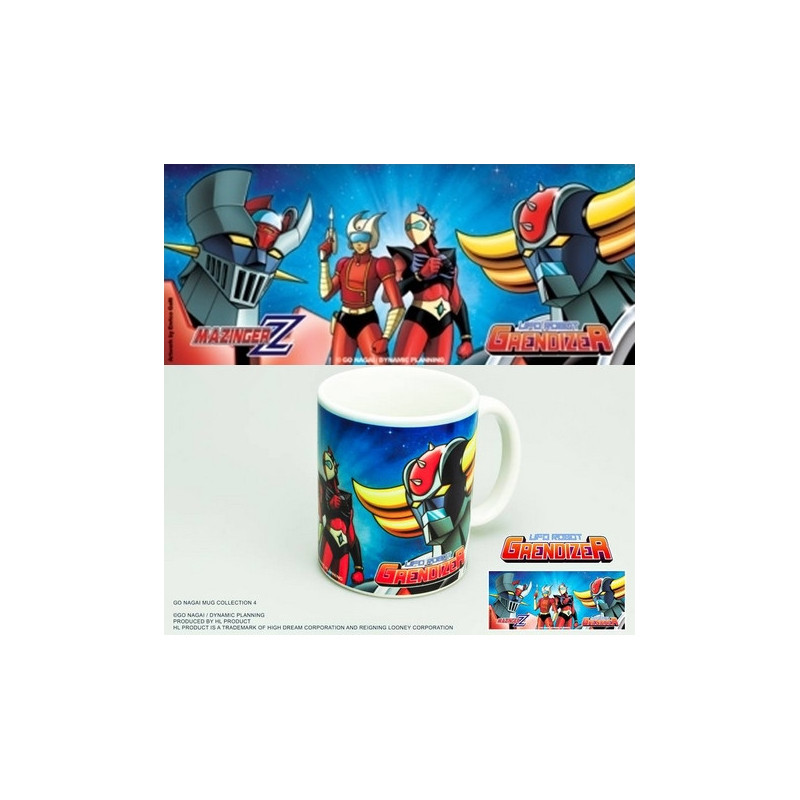 GOLDORAK Mug officiel Actarus & Koji Kabuto