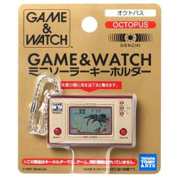 GAME & WATCH Porte-Clés solaire Octopus