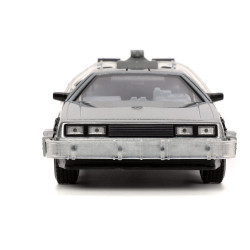 RETOUR VERS LE FUTUR I DeLorean Time Machine Jada Toys 1/24ème