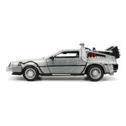 RETOUR VERS LE FUTUR I DeLorean Time Machine Jada Toys 1/24ème