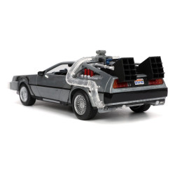 RETOUR VERS LE FUTUR I DeLorean Time Machine Jada Toys 1/24ème