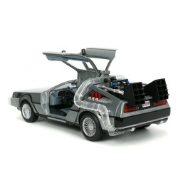 RETOUR VERS LE FUTUR I DeLorean Time Machine Jada Toys 1/24ème