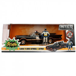 BATMAN Réplique Batmobile Batman Classic TV Series Jada Toys 1/24ème