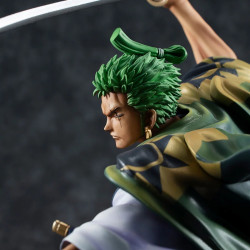 ONE PIECE Figurine Zoro Juro P.O.P. Warriors Alliance Megahouse