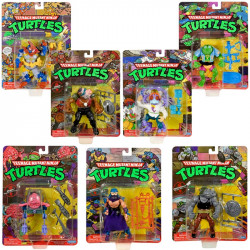 TORTUES NINJA Pack 7 Figurines Classic Mutant Wave 2 Playmates