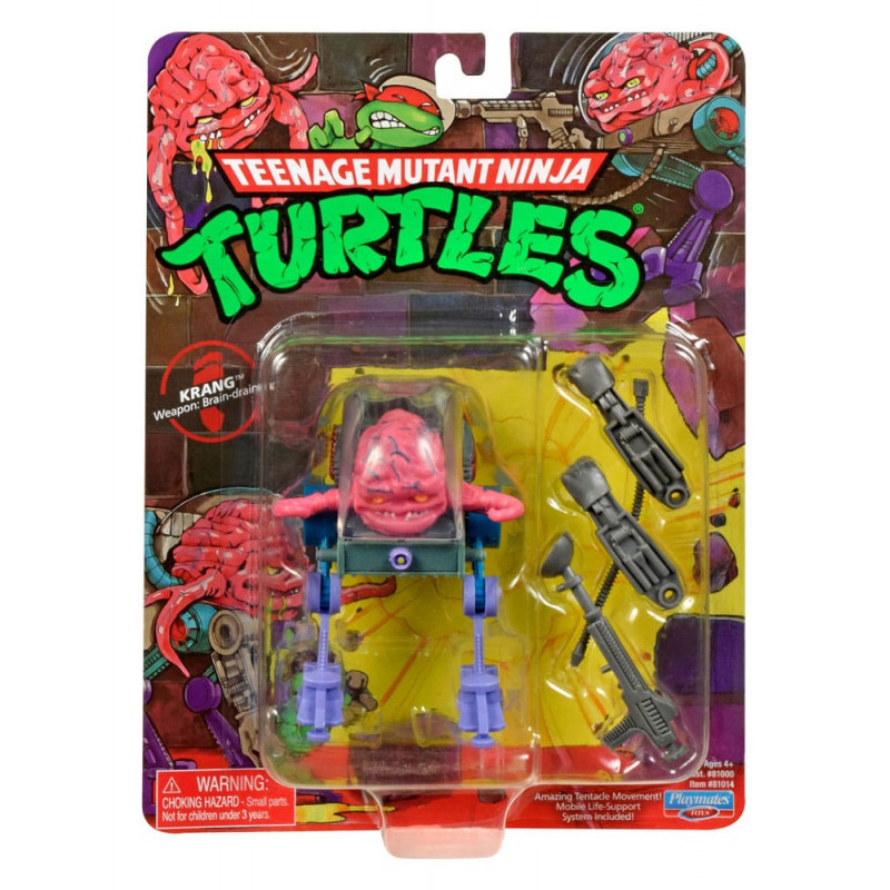 TORTUES NINJA Figurine Krang Classic Mutant W2 Playmates