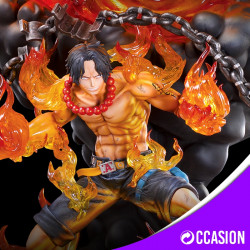 ONE PIECE statue Portgas D. Ace HQS Tsume