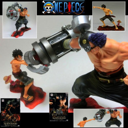 ONE PIECE Figurines DXF Manhood Zetto & Luffy Banpresto