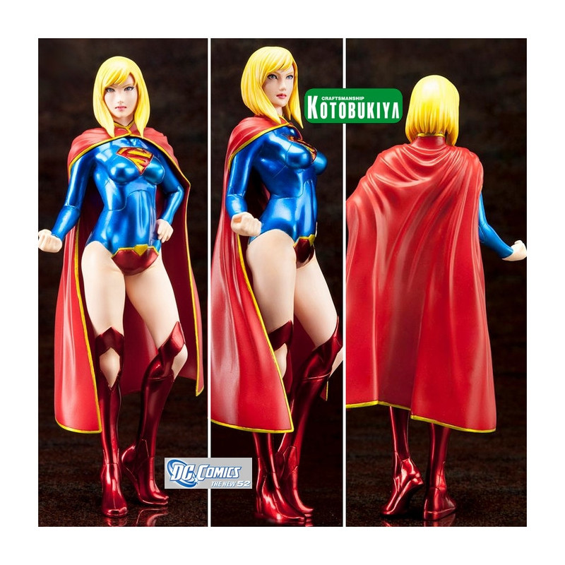 JUSTICE LEAGUE Supergirl statue New 52 ARTFX Kotobukiya