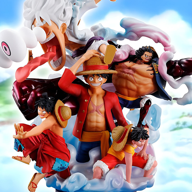 Figure Luffy Gear Special Ver. One Piece LOGBOX RE BIRTH 02 Petitrama DX -  Meccha Japan