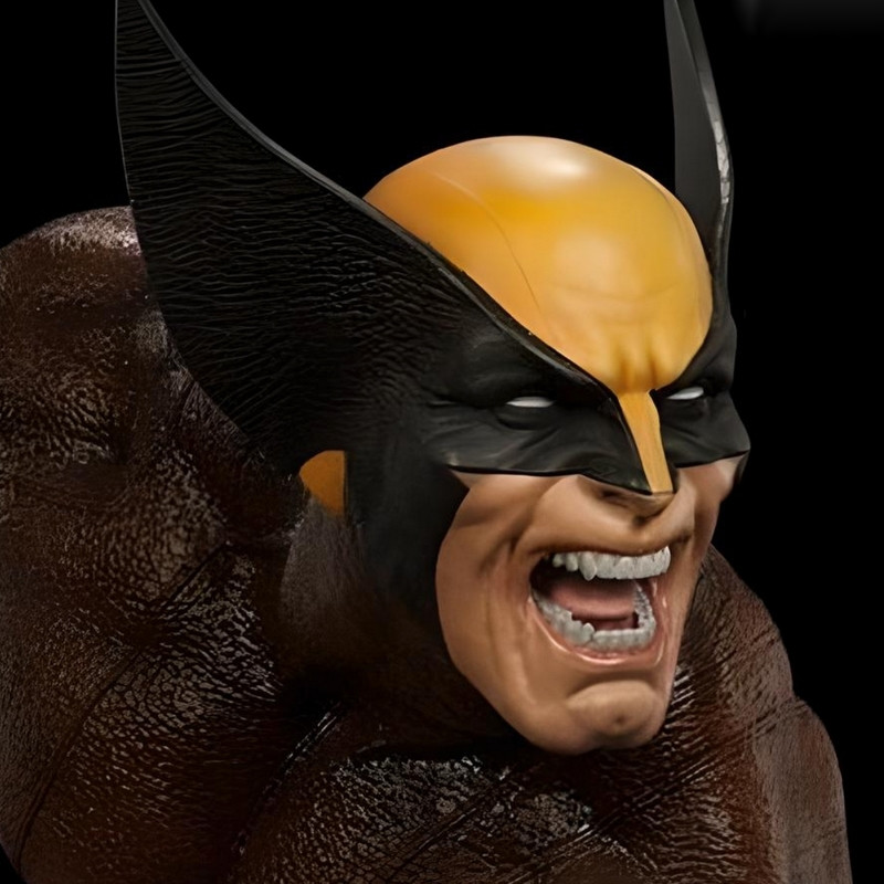 MARVEL Statue Wolverine Brown Premium Format Sideshow Collectibles