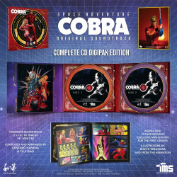 SPACE COBRA ADVENTURE CD Original Soundtrack Wayo Records