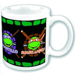 TORTUES NINJA mug 4 têtes tortues