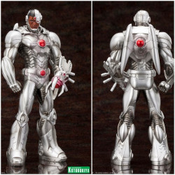 JUSTICE LEAGUE Cyborg statue New 52 ARTFX Kotobukiya