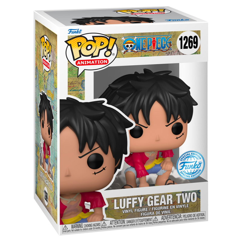 ONE PIECE Figurine Luffy Gear Two Exclusive POP! Funko