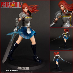 Fairy Tail statue Erza Scarlett Tsume HQF