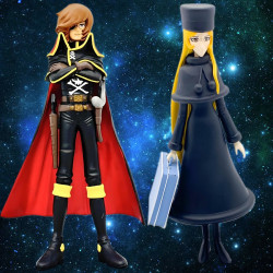 ALBATOR Figurines Maetel & Albator Banpresto