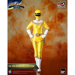 Figurine Zeo Ranger II Yellow Fig Zero Threezero Power Rangers Zeo