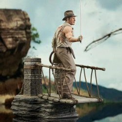 INDIANA JONES Statuette Deluxe Gallery Indiana Rope Bridge Dialmond Select