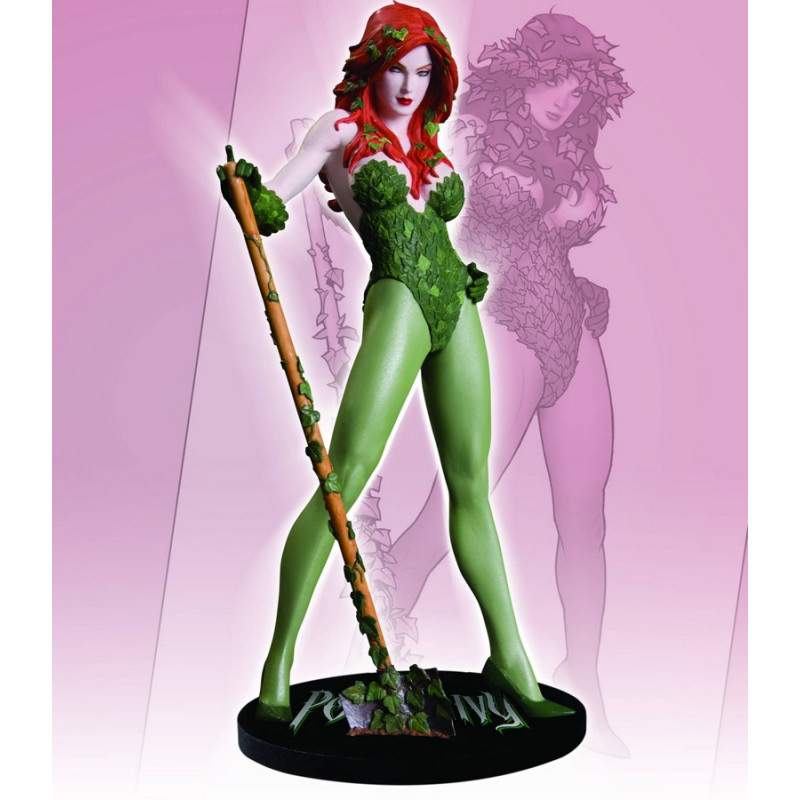 DC Statue Cover Girls Poison Ivy