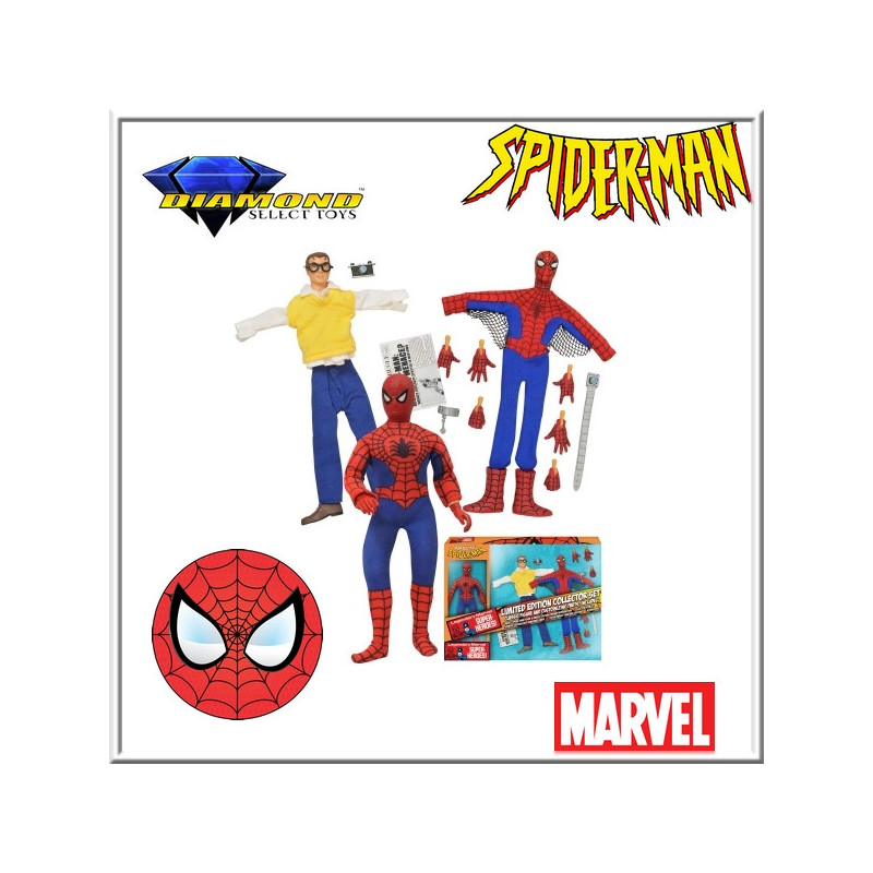 Marvel Retro Spiderman Limited Edition Action Figure Box Set