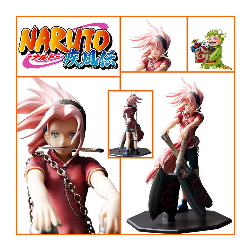 NARUTO Statue Sakura Haruno Yomigaeru Sharingan Hen DPCF PLEX