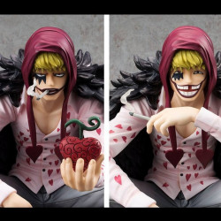 ONE PIECE Figurines P.O.P. Corazon & Law Megahouse